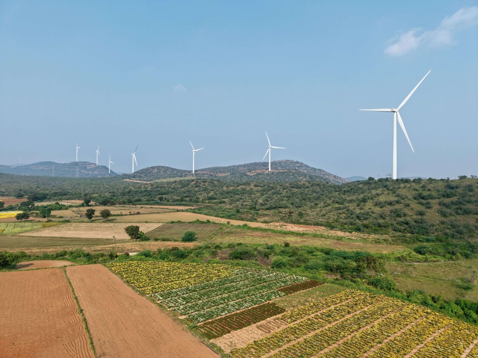 Renewable energy land